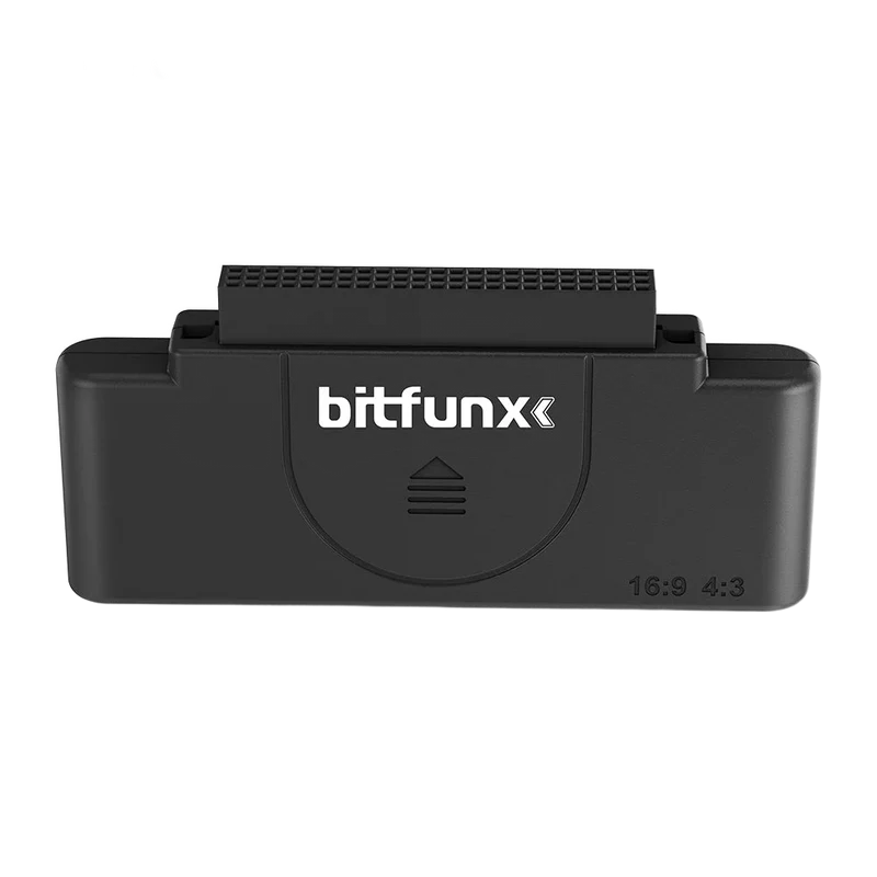 Convertisseur RGB vers HDMI 1080p PC Engine — BitFunx, switch 16:9 / 4:3