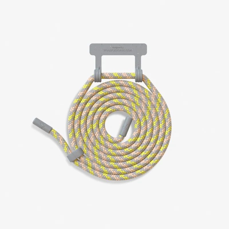 Cordon gris-jaune