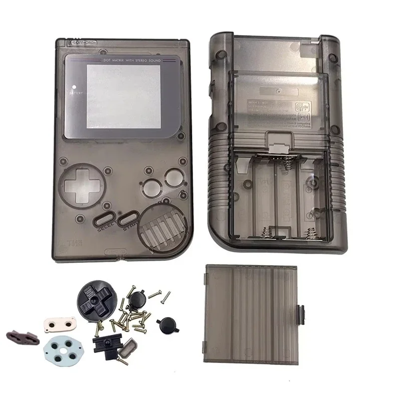 Coque complète Game Boy DMG IPS-ready — boutons et pads inclus