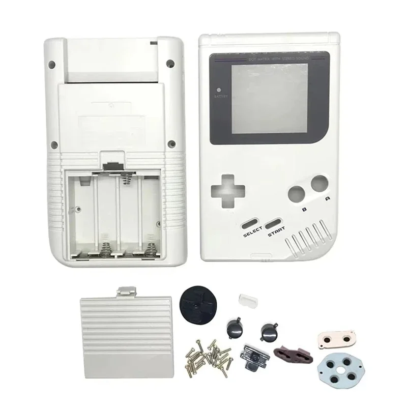 Coque complète Game Boy DMG IPS-ready — boutons et pads inclus