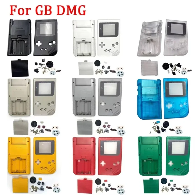 Coque complète Game Boy DMG IPS-ready — boutons et pads inclus