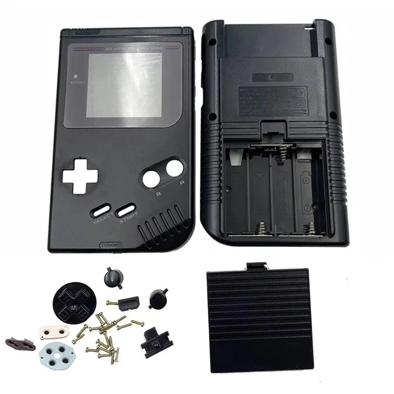 Coque complète Game Boy DMG IPS-ready — boutons et pads inclus