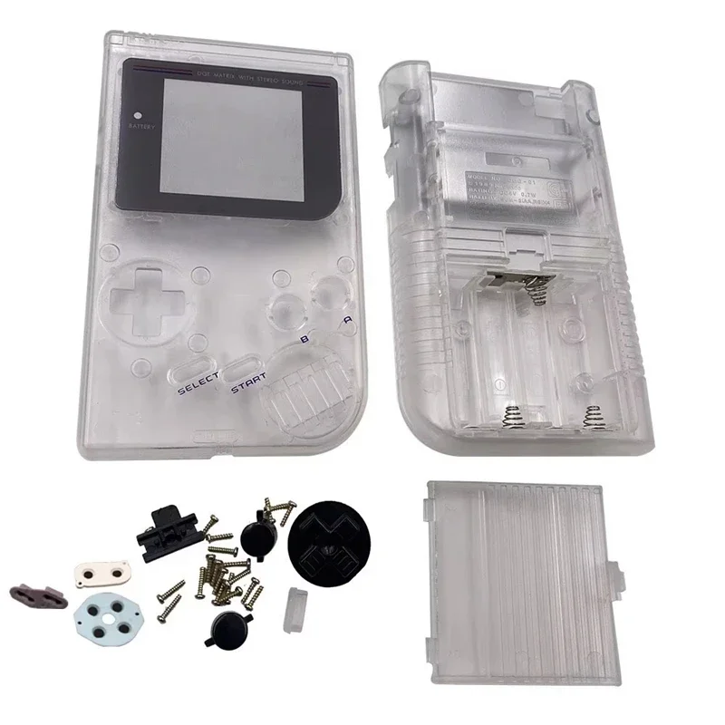 Coque complète Game Boy DMG IPS-ready — boutons et pads inclus