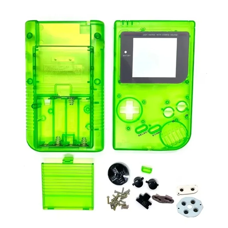 Coque complète Game Boy DMG IPS-ready — boutons et pads inclus