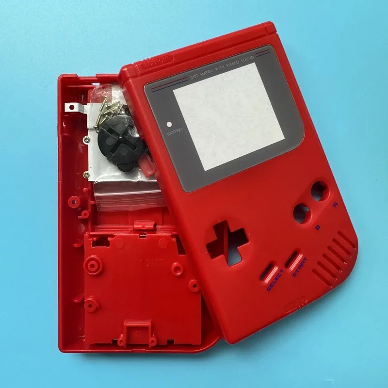 Coque complète Game Boy DMG IPS-ready — boutons et pads inclus