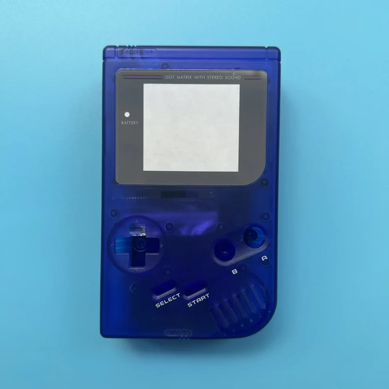 Coque complète Game Boy DMG IPS-ready — boutons et pads inclus