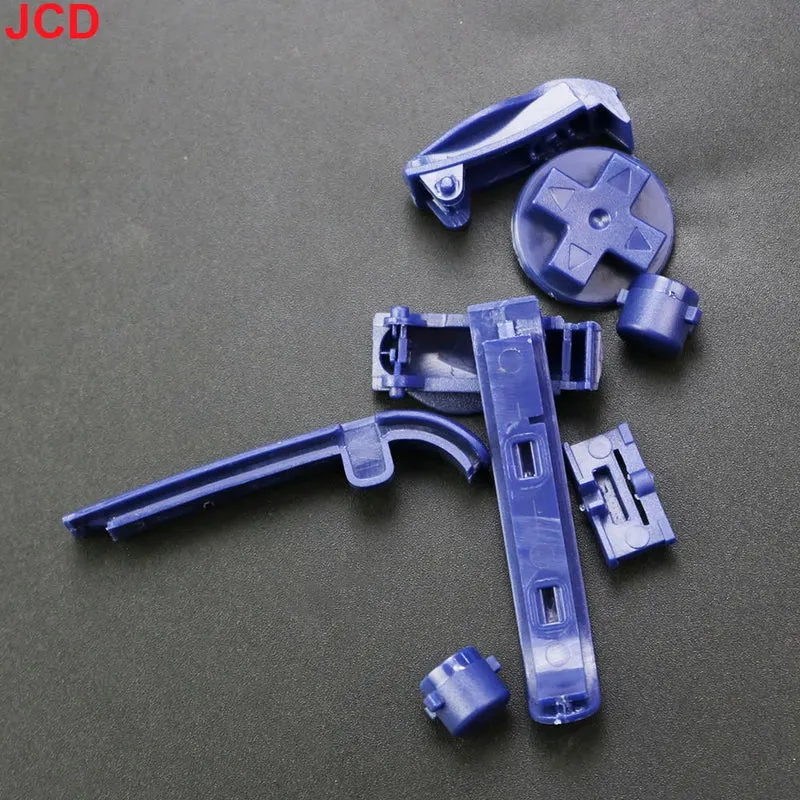Jeu de boutons Game Boy Advance — A/B, croix, L/R, 15 coloris