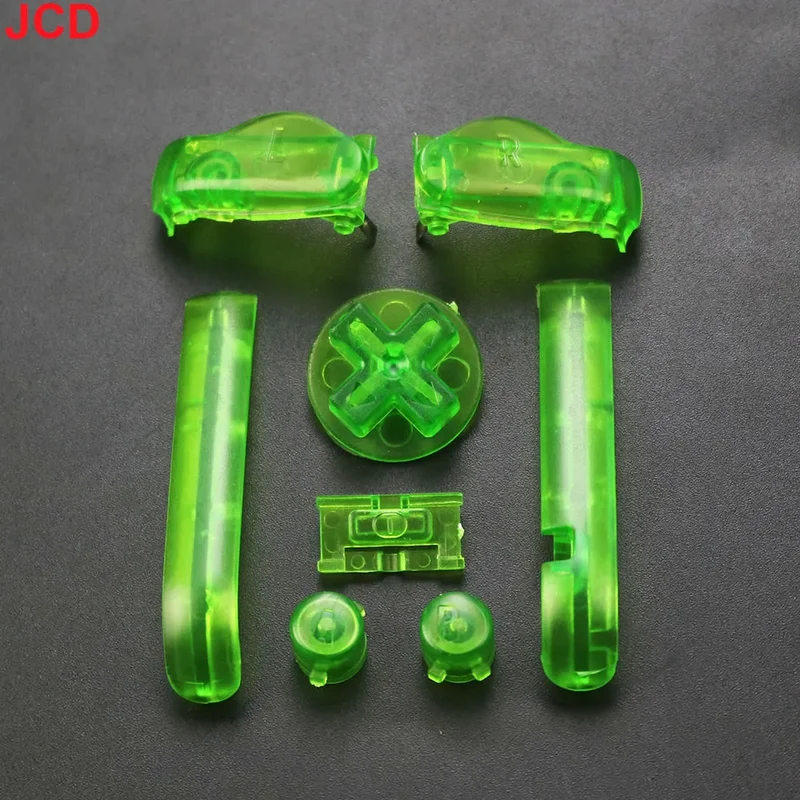 Jeu de boutons Game Boy Advance — A/B, croix, L/R, 15 coloris