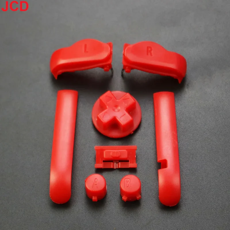 Jeu de boutons Game Boy Advance — A/B, croix, L/R, 15 coloris