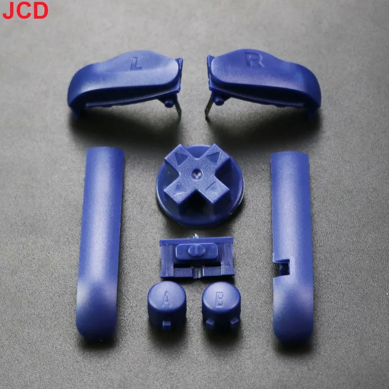 Jeu de boutons Game Boy Advance — A/B, croix, L/R, 15 coloris