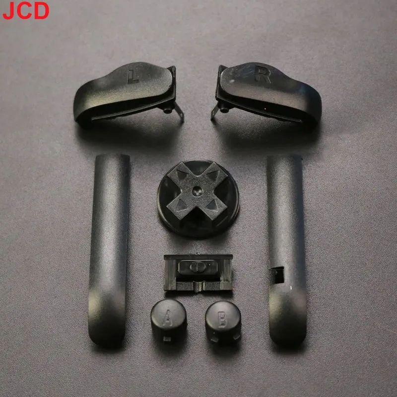 Jeu de boutons Game Boy Advance — A/B, croix, L/R, 15 coloris