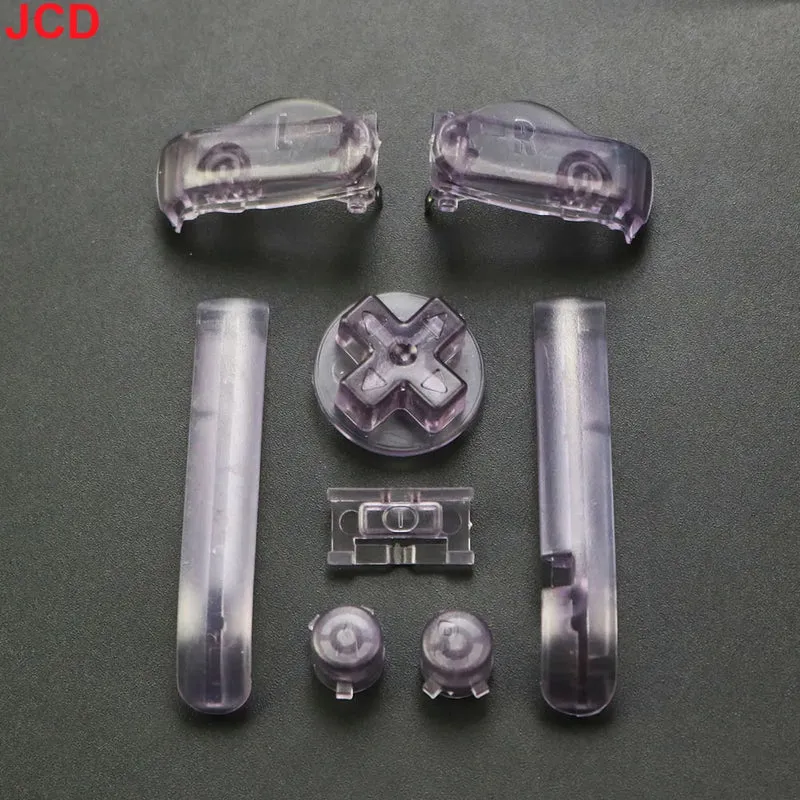 Jeu de boutons Game Boy Advance — A/B, croix, L/R, 15 coloris