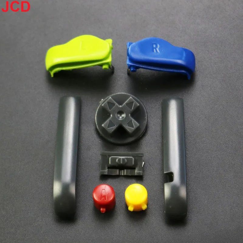 Jeu de boutons Game Boy Advance — A/B, croix, L/R, 15 coloris