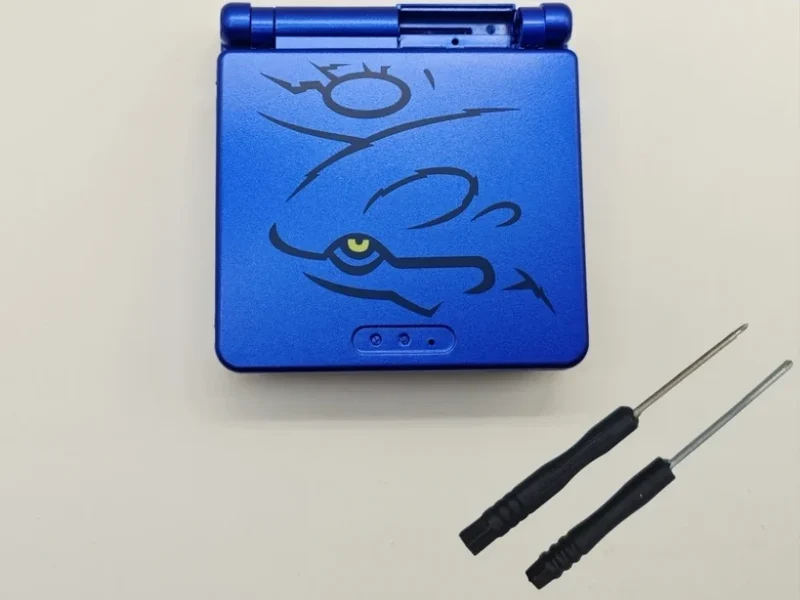 Coque de remplacement Game Boy Advance SP — 5 styles, kit complet