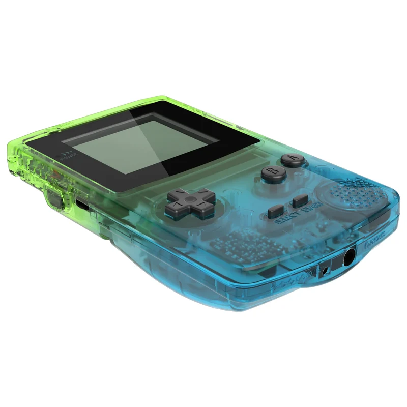 Coque complète Game Boy Color IPS-ready — eXtremeRate, boutons inclus