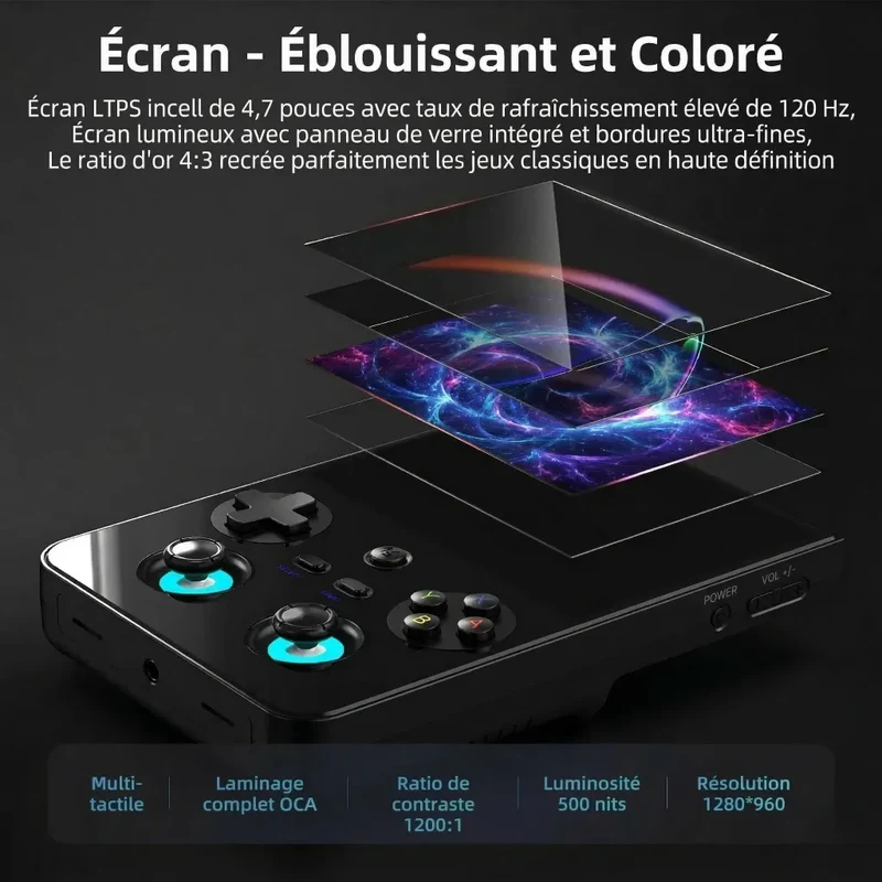 Anbernic RG 477V : La Console Rétro Verticale Ultime 4:3