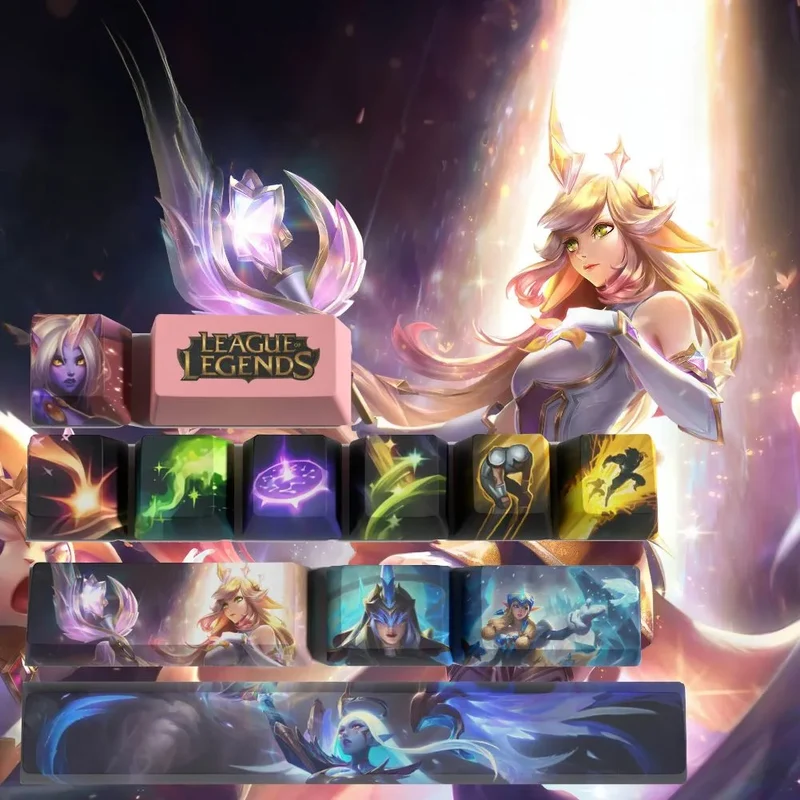 Keycaps Soraka League of Legends – garder des touches claires propres
