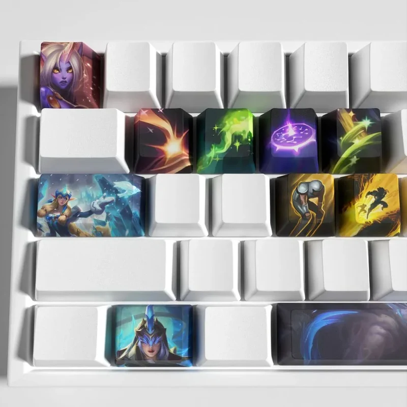Keycaps Soraka League of Legends – garder des touches claires propres