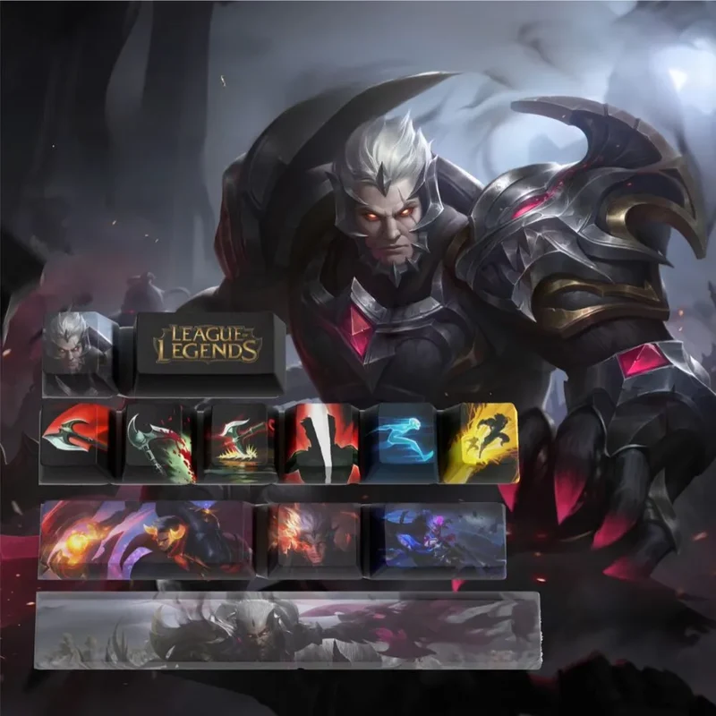 Keycaps Darius League of Legends – l'épaisseur du PBT et la sensation de solidité
