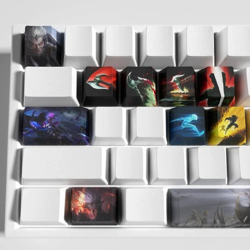 Keycaps Darius League of Legends – l'épaisseur du PBT et la sensation de solidité