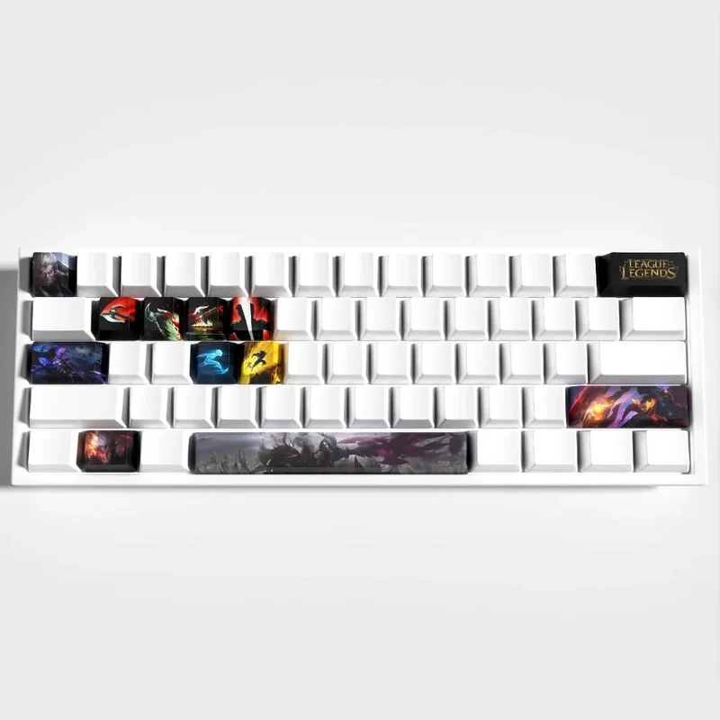 Keycaps Darius League of Legends – l'épaisseur du PBT et la sensation de solidité