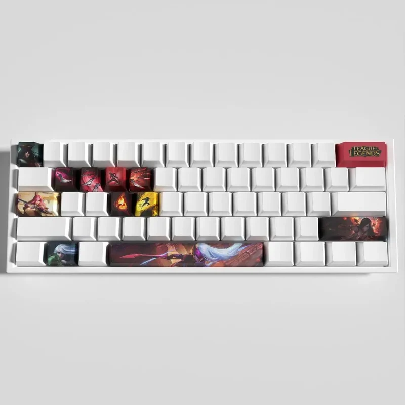 Keycaps Katarina League of Legends – le contenu exact du kit 12 touches