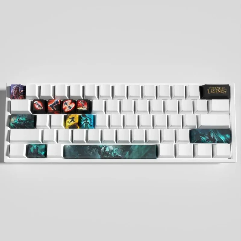 Keycaps Draven League of Legends – grip et retour de frappe pour les joueurs à APM élevé