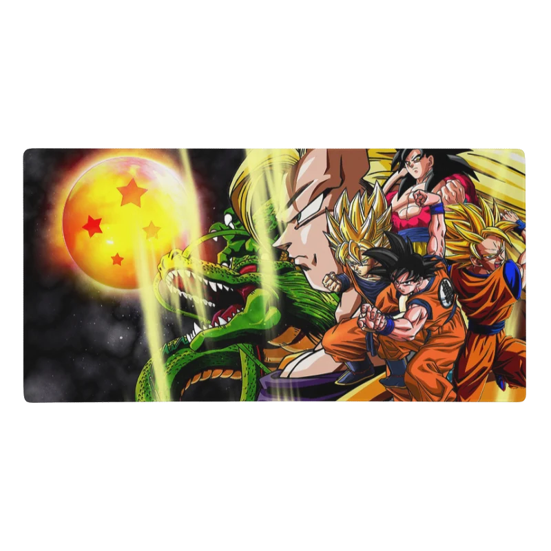 Tapis de Souris Anime Évolution des Saiyans
