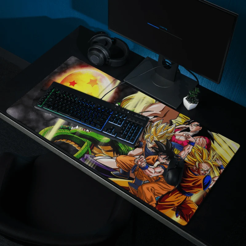 Tapis de Souris Anime Évolution des Saiyans