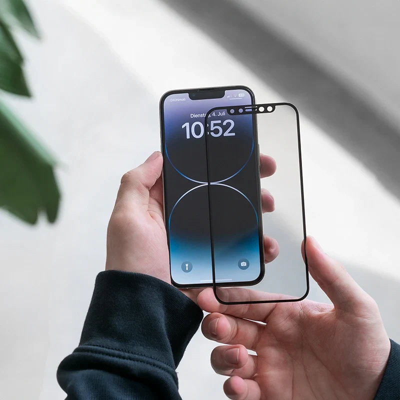 Verre blindé pour iPhone 12 Pro Max (2 pièces)