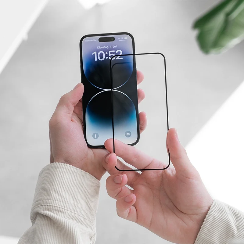 Verre blindé 3D (2 pièces) - iPhone 14 Pro