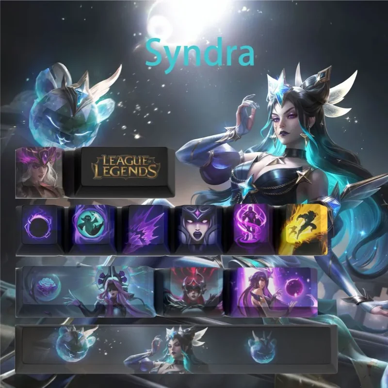 Keycaps Syndra League of Legends – Accorder le violet à son clavier