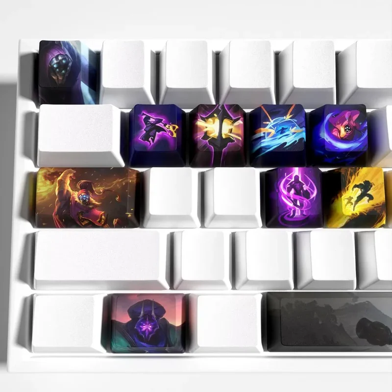 Keycaps Jax League of Legends – le PBT qui ne devient pas brillant