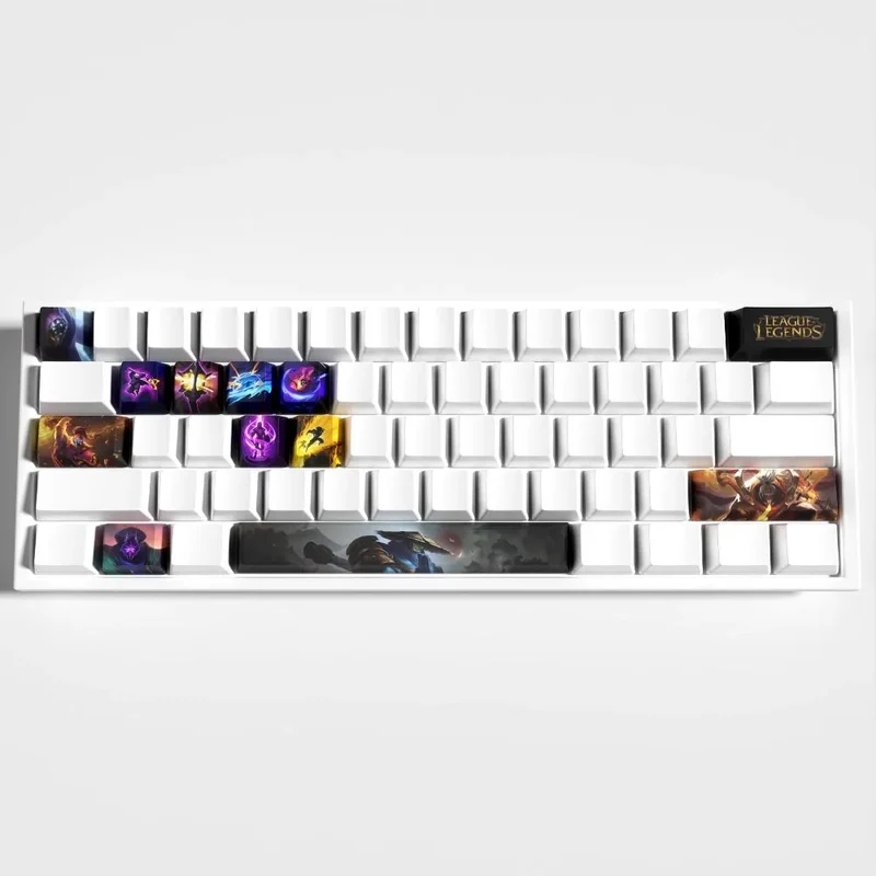 Keycaps Jax League of Legends – le PBT qui ne devient pas brillant