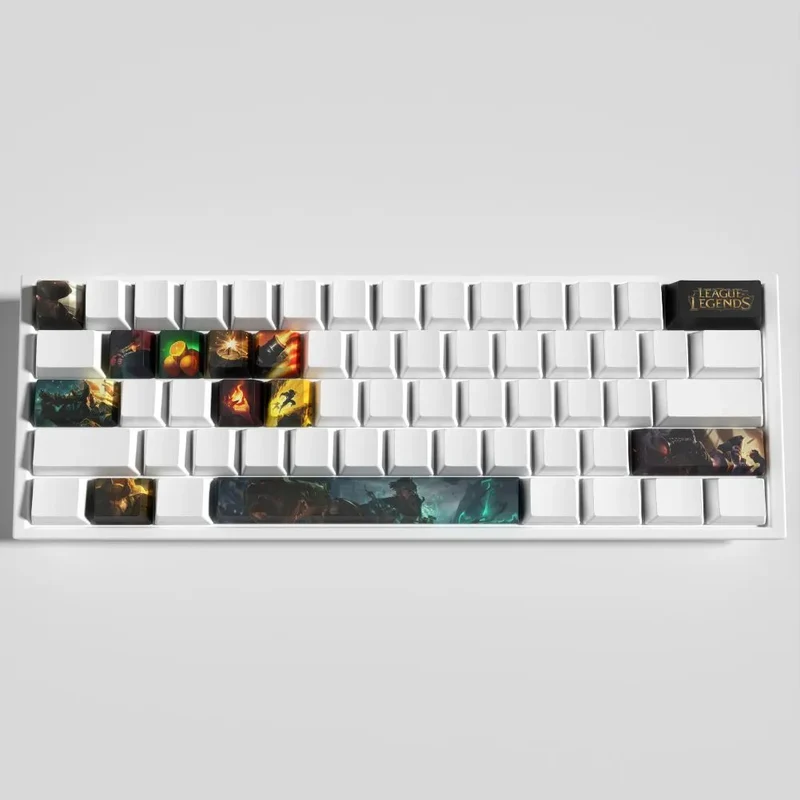 Keycaps Gangplank League of Legends – Compatible Cherry MX, Gateron, Kailh
