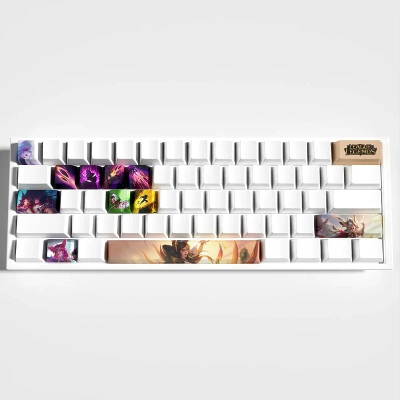 Keycaps Xayah League of Legends – Composer la paire avec Rakan