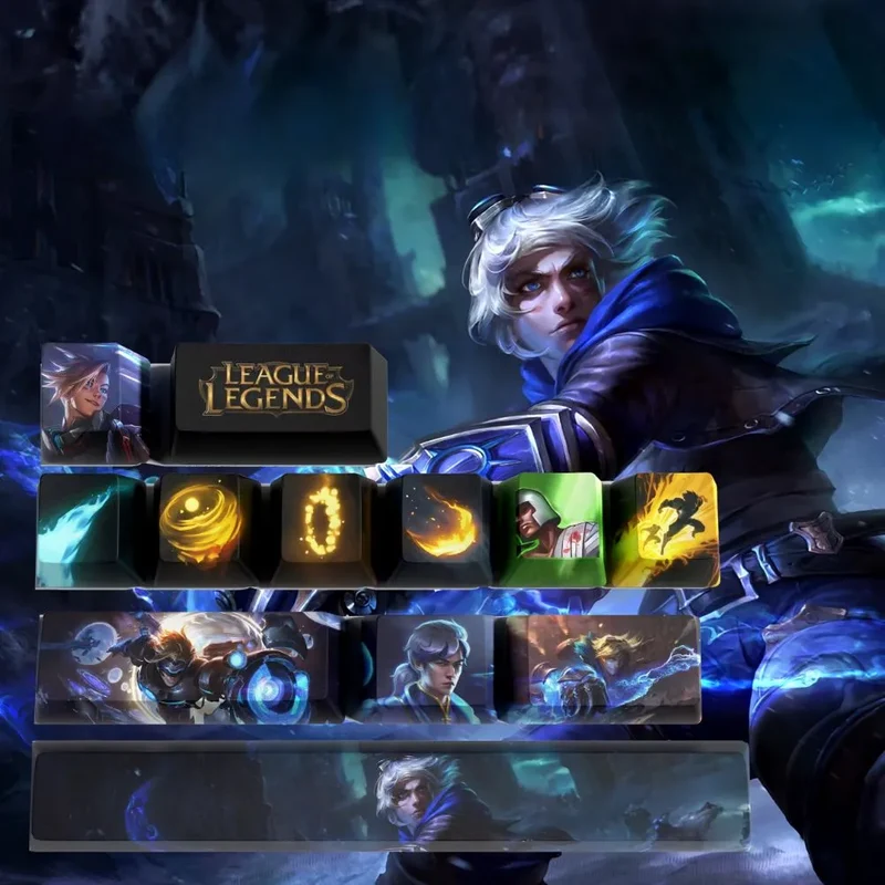 Keycaps Ezreal League of Legends – Montage pas à pas avec extracteur