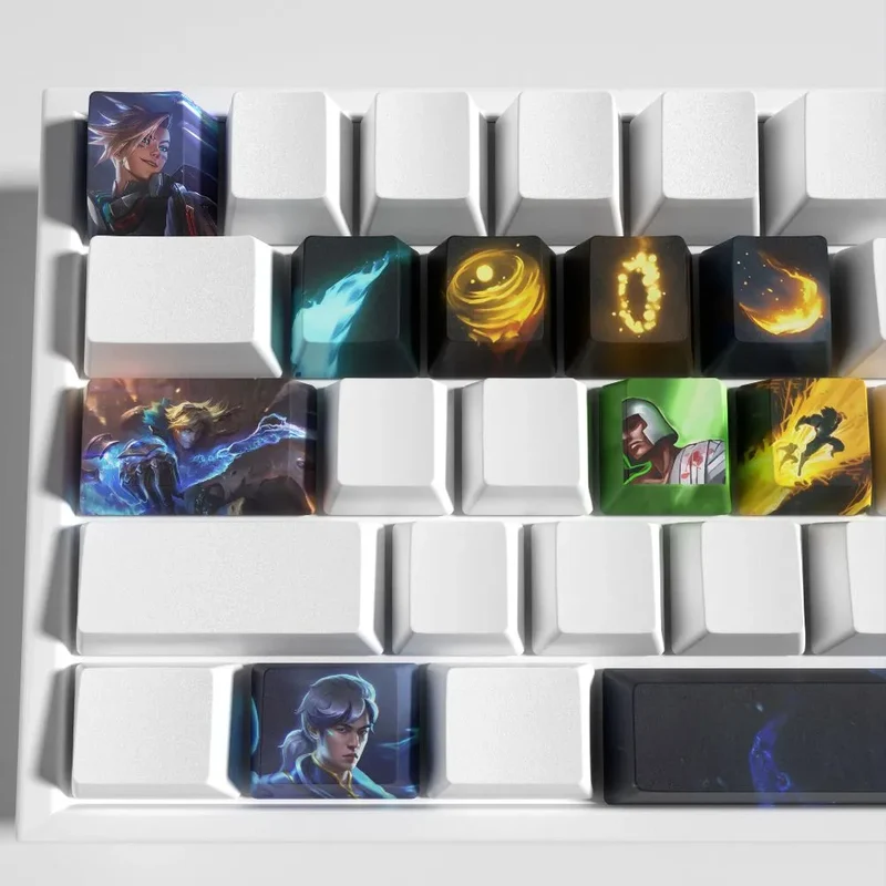 Keycaps Ezreal League of Legends – Montage pas à pas avec extracteur