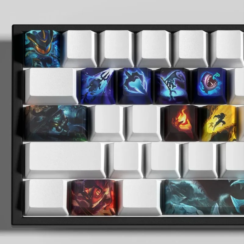 Keycaps Fizz League of Legends – Entretien facile du PBT