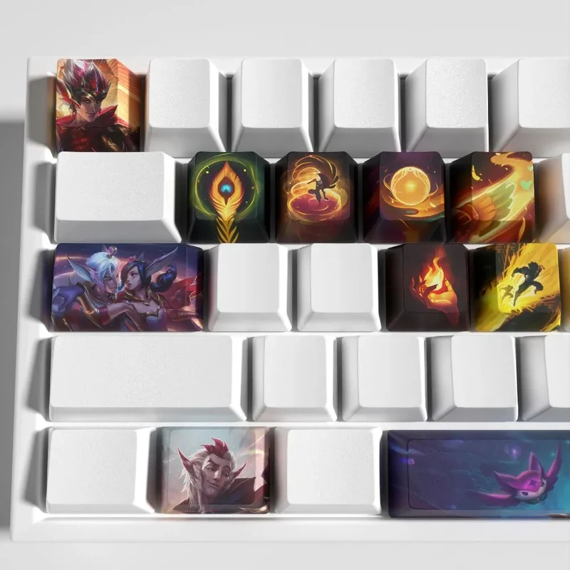 Keycaps Rakan League of Legends – monter la paire Rakan et Xayah