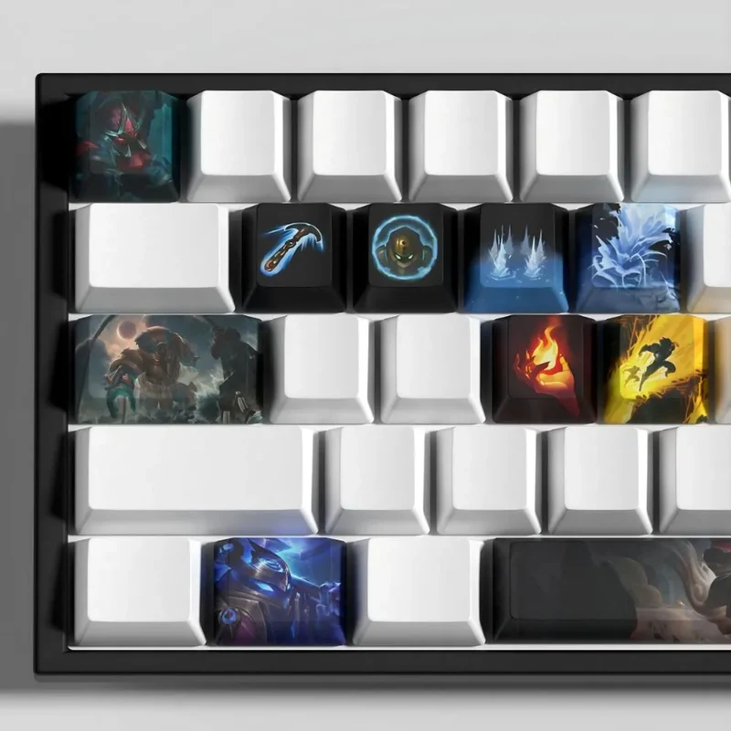 Keycaps Nautilus League of Legends – résister aux éclaboussures du bureau