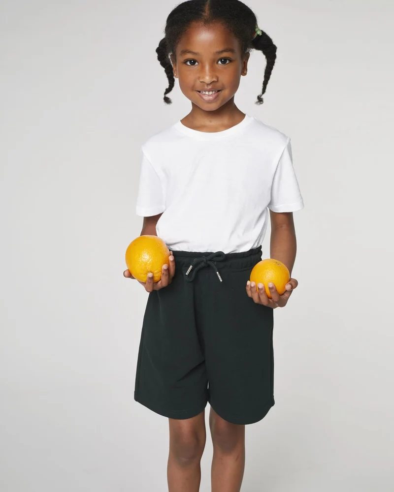 Short de jogging enfant coton bio Stanley/Stella Mini Bolter à personnaliser