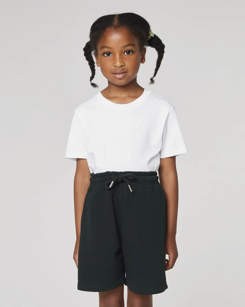 Short de jogging enfant coton bio Stanley/Stella Mini Bolter à personnaliser