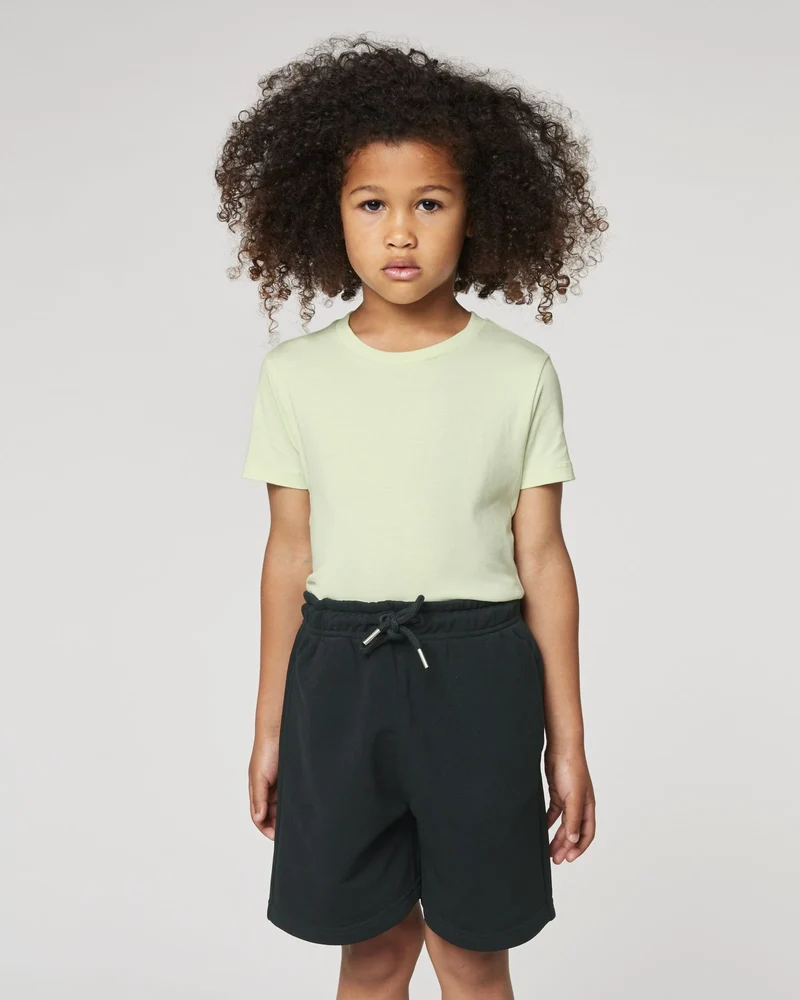 Short de jogging enfant coton bio Stanley/Stella Mini Bolter à personnaliser