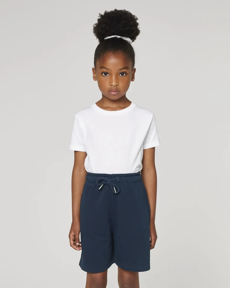 Short de jogging enfant coton bio Stanley/Stella Mini Bolter à personnaliser