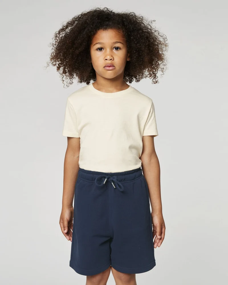 Short de jogging enfant coton bio Stanley/Stella Mini Bolter à personnaliser