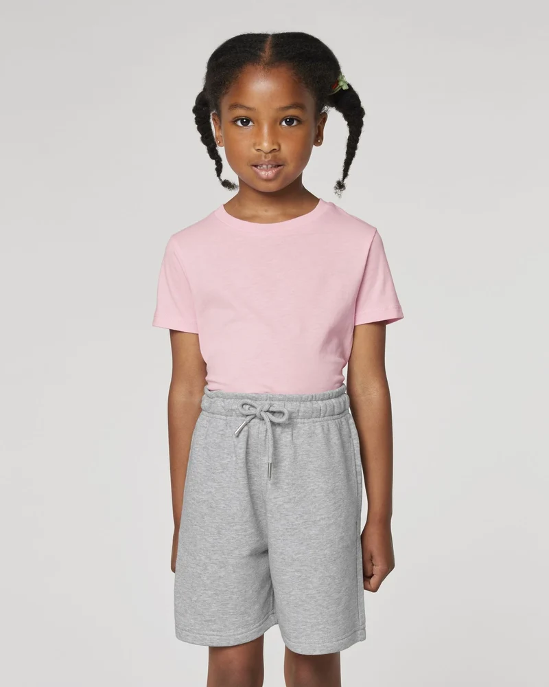 Short de jogging enfant coton bio Stanley/Stella Mini Bolter à personnaliser