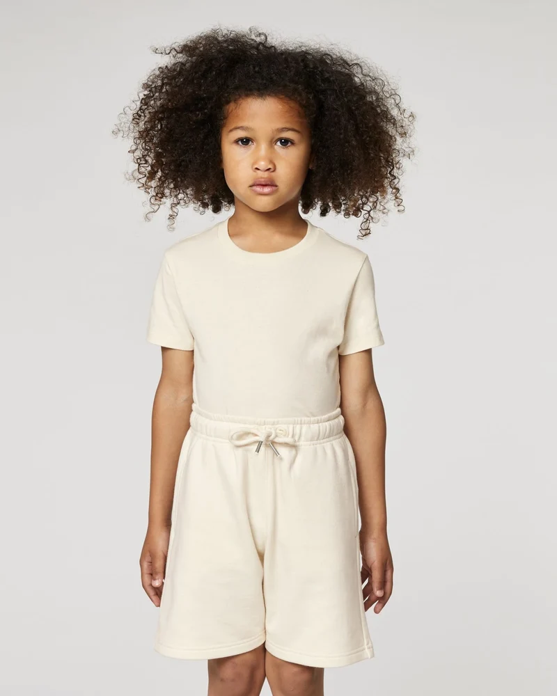 Short de jogging enfant coton bio Stanley/Stella Mini Bolter à personnaliser