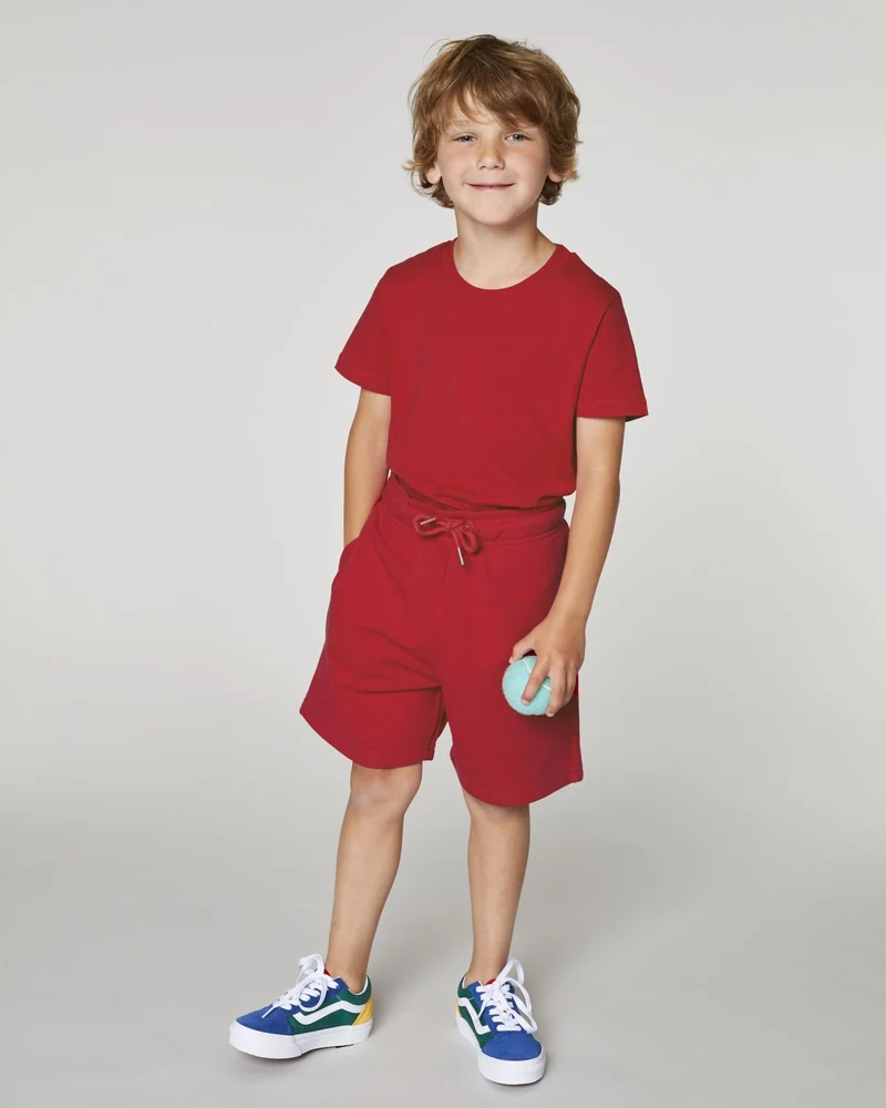 Short de jogging enfant coton bio Stanley/Stella Mini Bolter à personnaliser