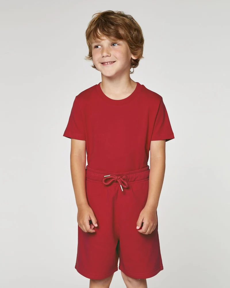 Short de jogging enfant coton bio Stanley/Stella Mini Bolter à personnaliser